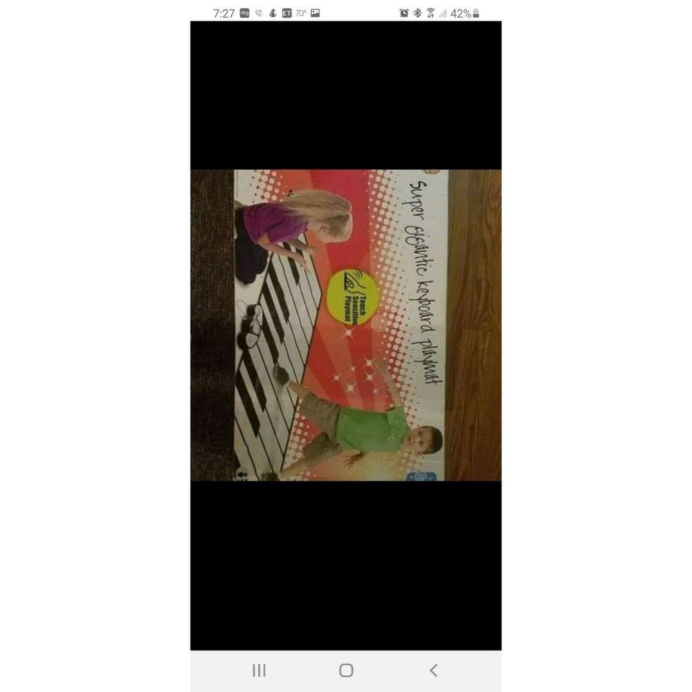 100" Musical Electronic Keyboard Piano Play Mat w/